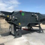 Suitable for various applications from C&D waste to WEEE. Superior air density separation technology. Windshifter static from Ecohog.