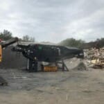 Windshifter technology working Construction and Demolition Windshifter on site